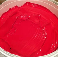 Краска пластизольная FETEKS RED 235 РОЗНИЦА от 1кг.