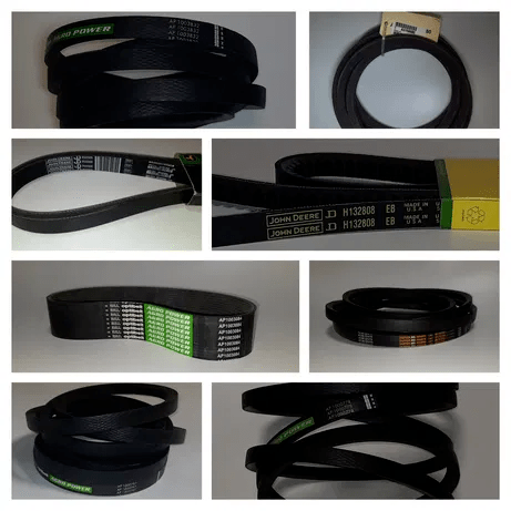 H174455-, Ремень 2295-8PK (AP1003217/R115936/9833541/9835683/796474/0385331) вентилятора, JD, ()