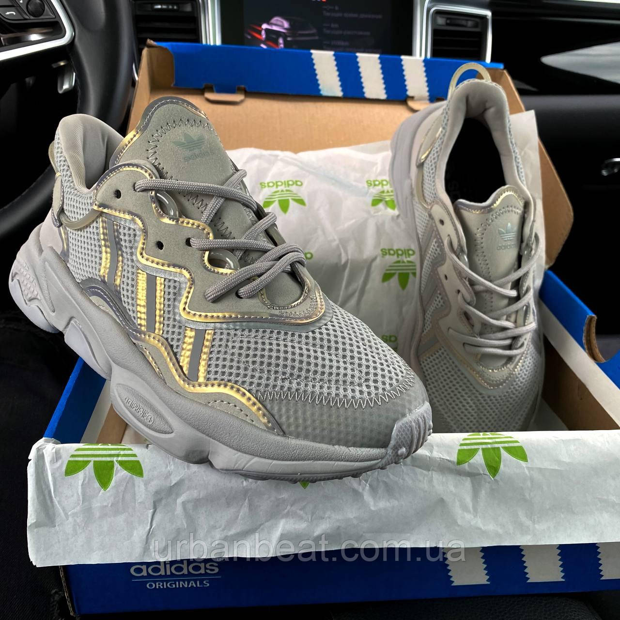 Жіночі кросівки Adidas Ozwego Grey (Рімер 39)