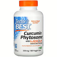 Фитосомы куркумина Doctor's Best "Curcumin Phytosome with Meriva" 500 мг (180 капсул)