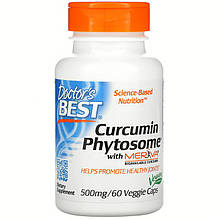 Фитосомы куркумина Doctor's Best "Curcumin Phytosome with Meriva" 500 мг (60 капсул)