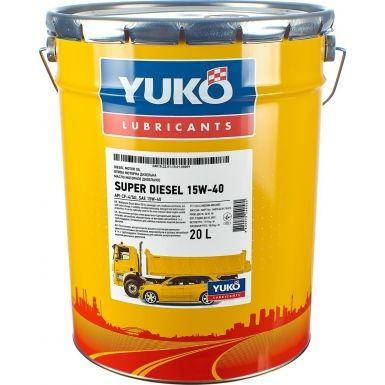 15W40, Масло мотор. (супердизель)( 20л ) минерал. (YUKOIL), фото 1