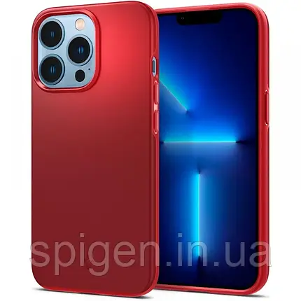 Чехол Spigen для iPhone 13 Pro - Thin Fit, RED, фото 1