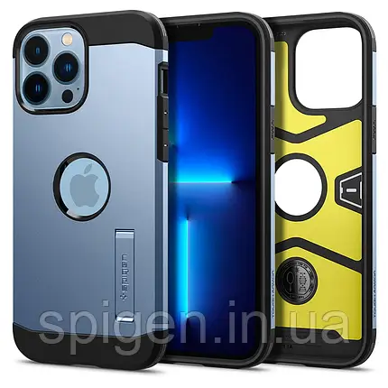 Чехол Spigen для iPhone 13 Pro Max (6.7) - Tough Armor, Sierra Blue, фото 1
