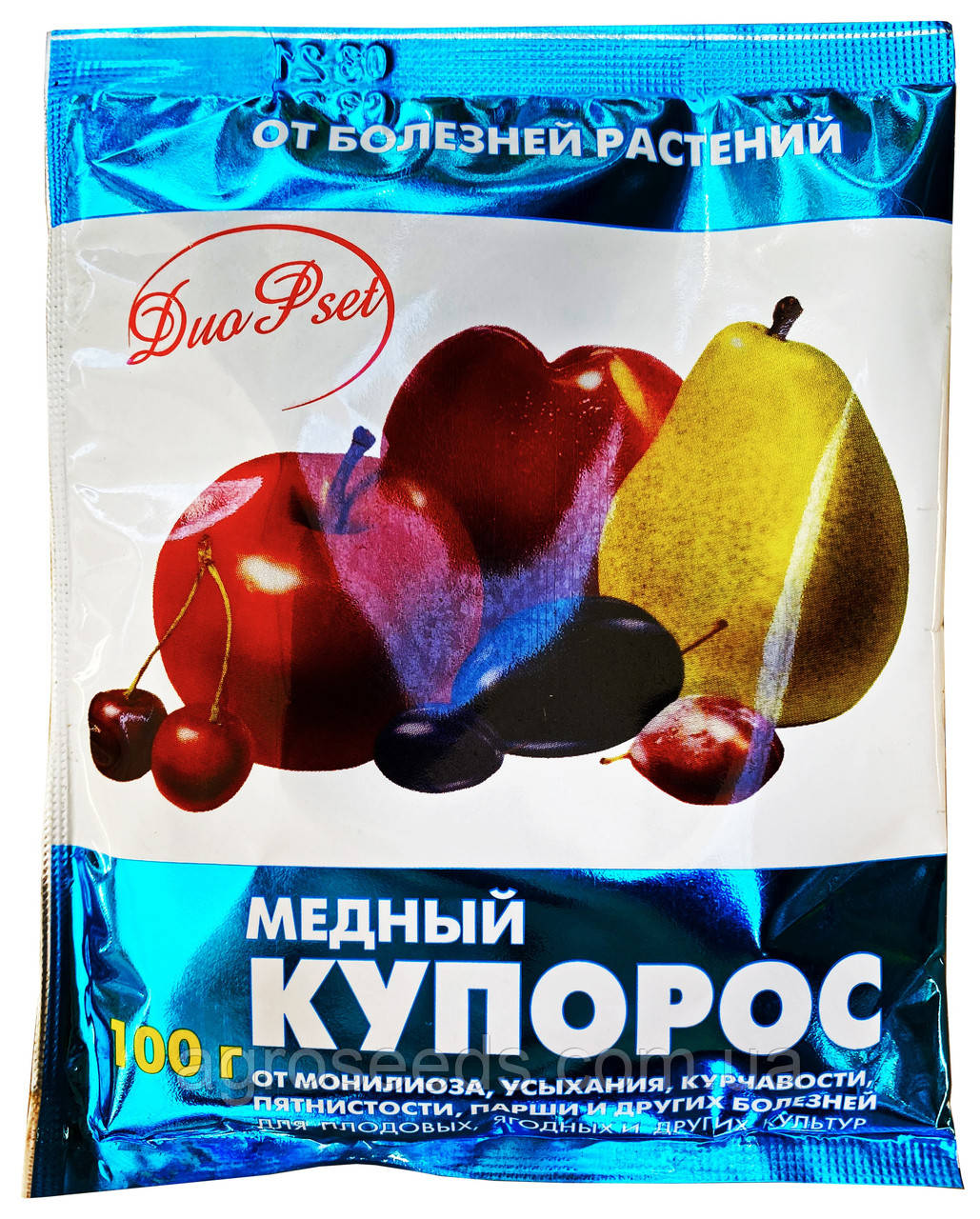 Фунгіцид Мідний купорос 100 г (сіль)