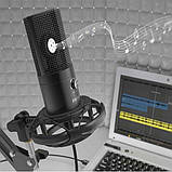 Cтудійний мікрофон FIFINE К 680 BLACK зі стійкою та поп-фільтром, фото 5