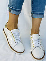 Berkonty Жіночі кеди-кросівки білі. Натуральна шкіра Розмір 37 40, фото 10