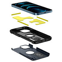 Чехол Spigen для iPhone 12 Pro Max Tough Armor, Metal Slate, фото 6