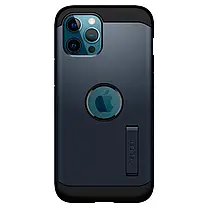 Чехол Spigen для iPhone 12 Pro Max Tough Armor, Metal Slate, фото 5