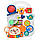 Дитячі музичні ходунки каталка N6038A, ігровий центр, бізіборд, піаніно, фото 4