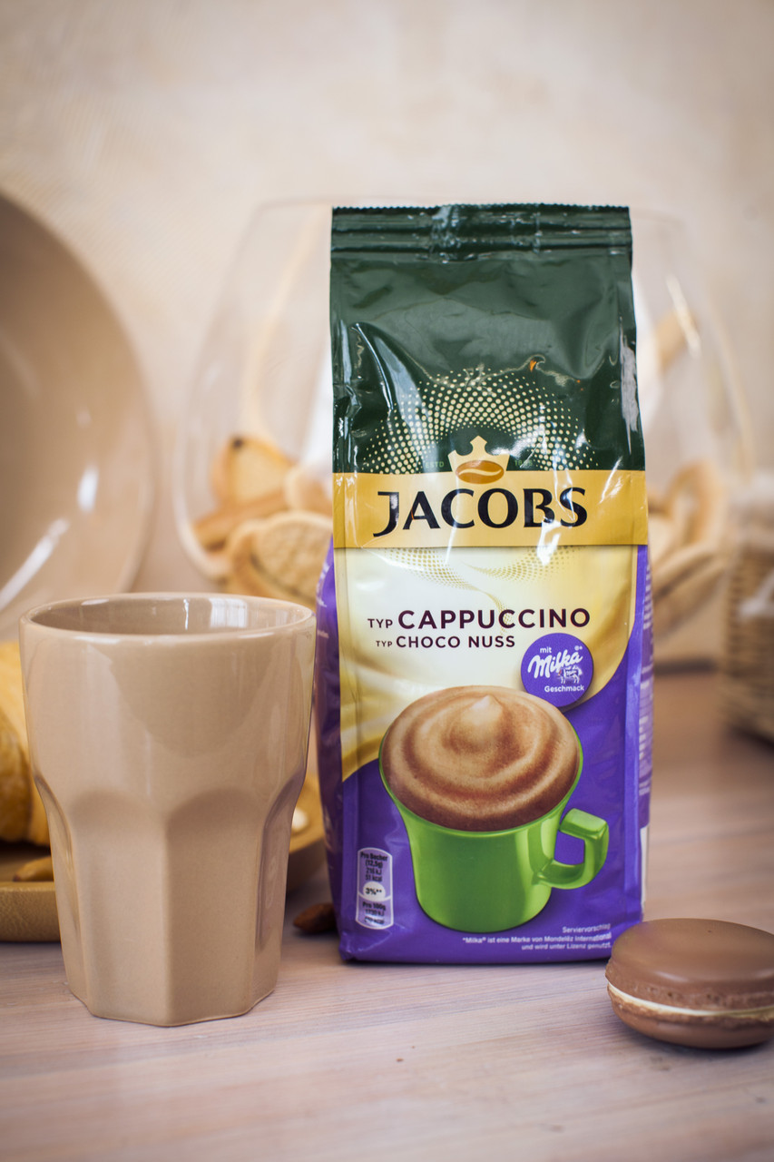 Капучіно Якобс з горіхом "Jacobs Cappuccino Choco Nuss". 500 грн. Німеччина