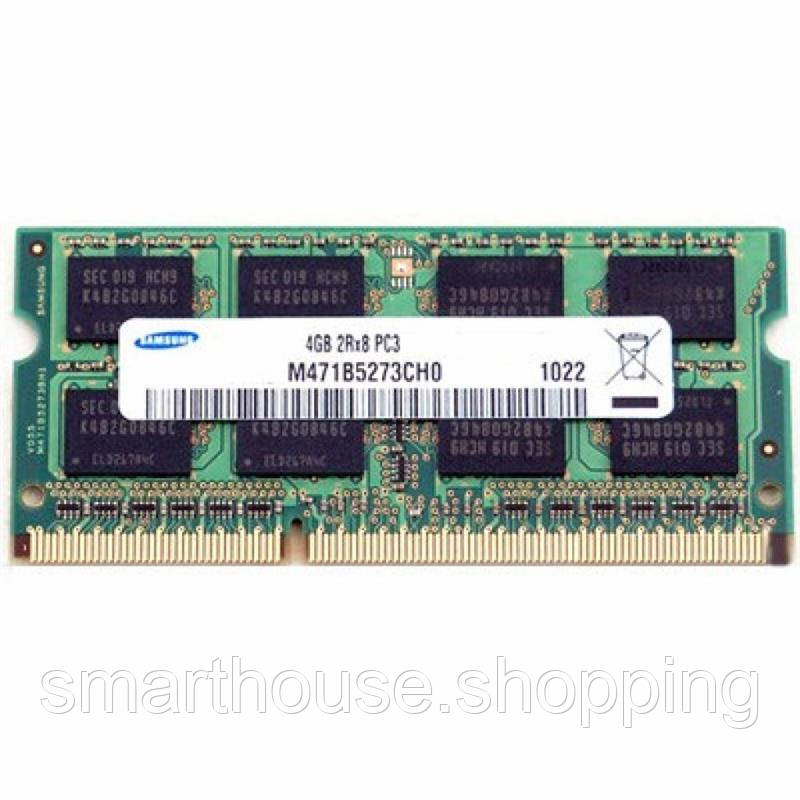 Модуль пам`ятi SO-DIMM 4GB/1600 DDR3L Samsung (M471B5173QH0-YK0), фото 1