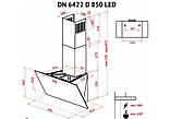 Вітяжка Perfelli DN 6422 D 850 IV LED, фото 10