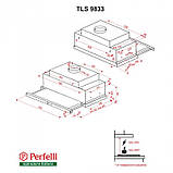 Витяжка Perfelli TLS 9833 W LED Strip, фото 10