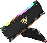 Модуль пам`яті DDR4 2x32GB/3200 Patriot Viper Steel RGB Black (PVSR464G320C8K), фото 6