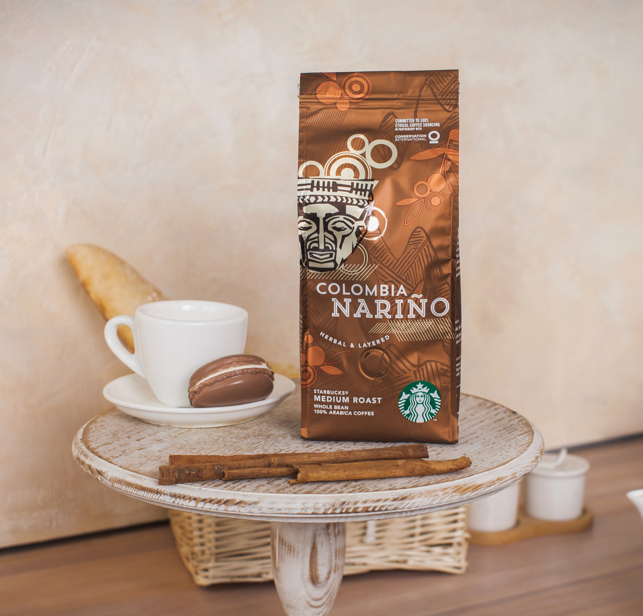 Кава ☕️ Старбакс "Narino" у зернах 250 гр. Голандія