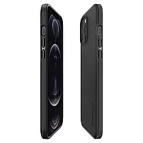 Чехол Spigen для iPhone 12 Pro Max - Thin Fit, Black, фото 6