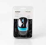 Миша бездротова A4Tech FG10 Black/Blue USB, фото 4