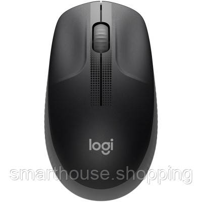 Миша бездротова Logitech M190 Wireless Charcoal (910-005905), фото 1