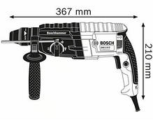 Професійний ударний електричний прямий перфоратор Bosch GBH 240 : 790 Вт, 2.7 Дж (0611272100), фото 6