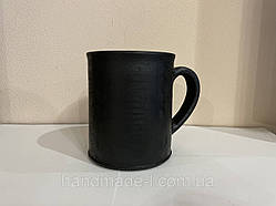 Чашка керамічна авторська Пряма лощена +-450мл
