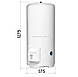 Бойлер Atlantic Steatite Floor Standing VSRS 200L, фото 7