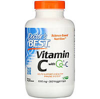 Витамин С, Doctor's Best "Vitamin C with Q-C" 1000 мг, здоровье иммунной системы (360 капсул)