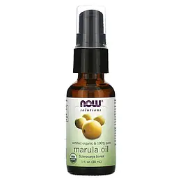 Certified Organic & 100% Pure Marula Oil Now Foods 30 мл