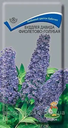 Насіння Будлея Девід фіолетово-блакитне 0,01 грама Пошук, фото 1