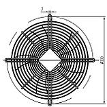 Вентилятор осьовий MaEr YWF 4E-250-B (промисловий вентилятор), фото 2