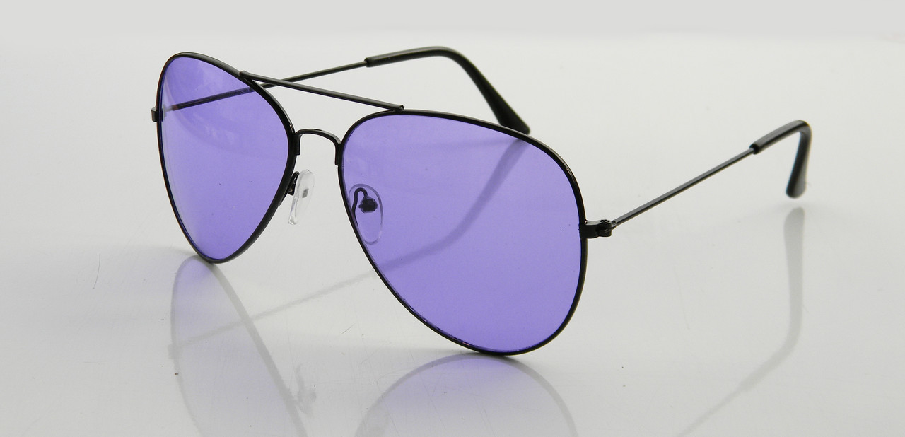 Очки капли авиаторы Aviator 3026 капля фиолетовые