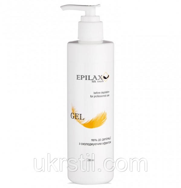 Гель до депіляції Epilax з ефектом охолодження, 250мл, фото 1