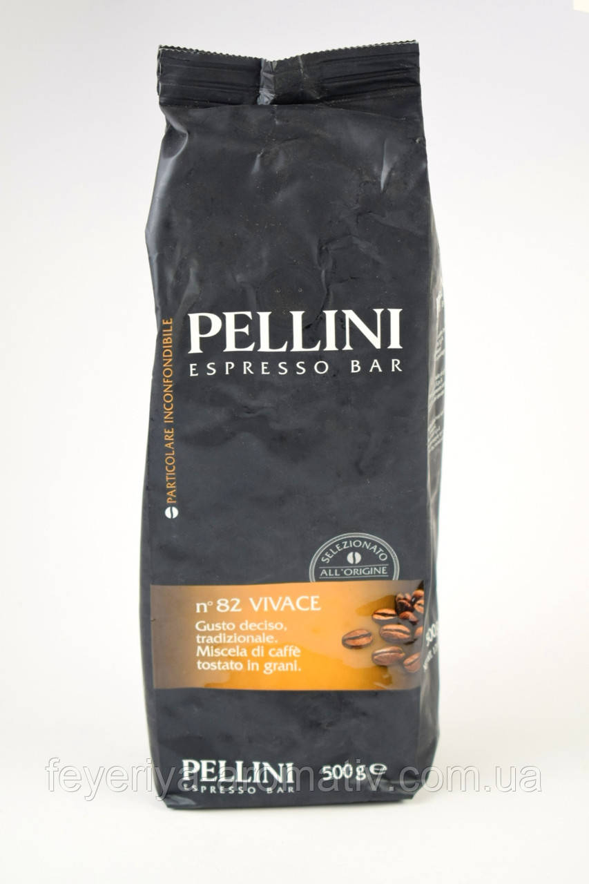 Кава в зернах Pellini Espresso Bar n82 Vivace 500 г (Італія)