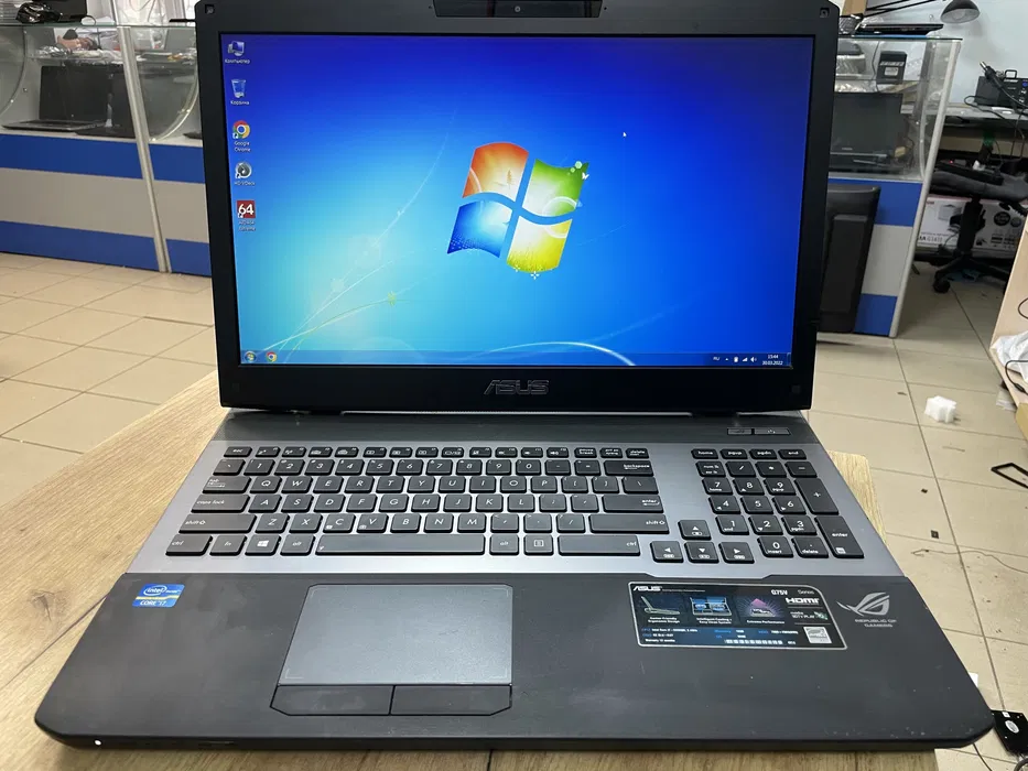 Ноутбук Asus Rog g75v 17.3 FHD core i7 3630QM/8gb/500Gb/GTX 660M-2gb