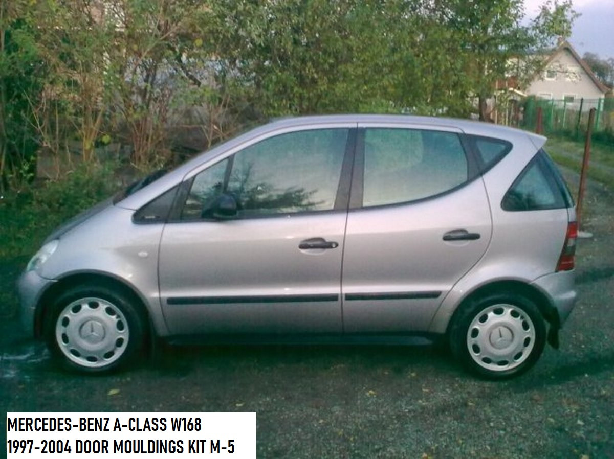 Молдинги на двери для Mercedes-Benz A-class W168 1997-2004, фото 6