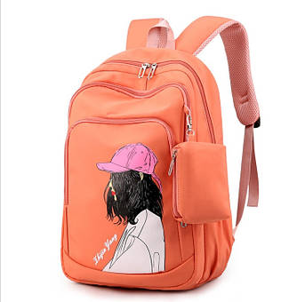 Жіночий дитячий рюкзак + гаманець