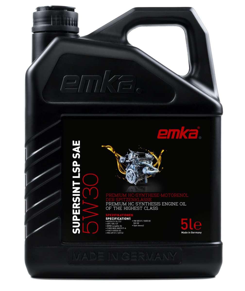 Олива моторна EMKA Supersint LSP SAE 5W-30 5л