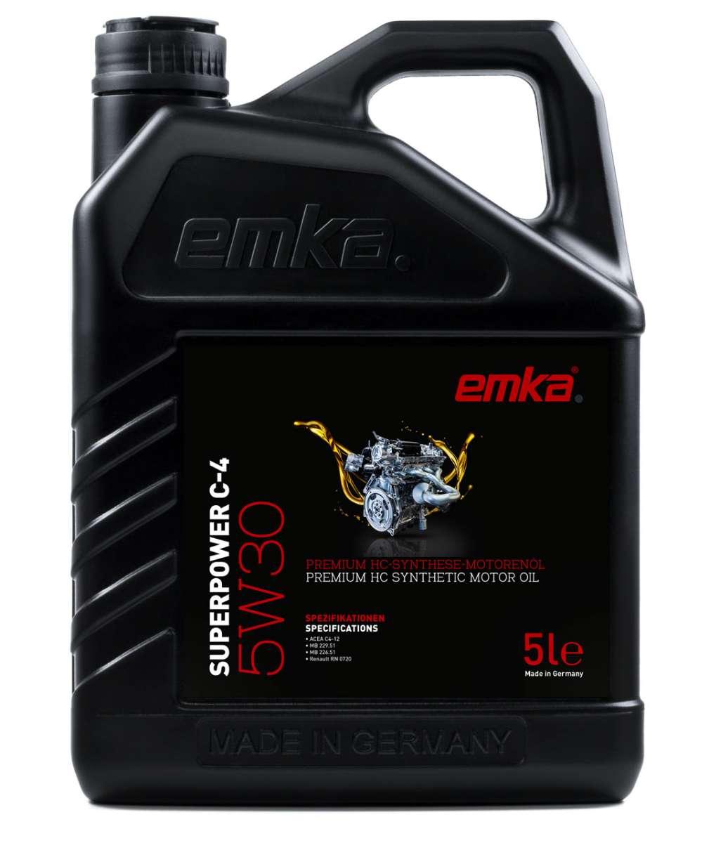 Олива моторна EMKA Superpower C-4 5W-30 5л