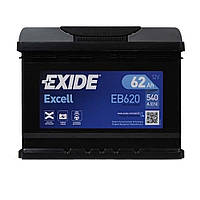 Аккумулятор EXIDE Excell 62Аh 540Ah R+