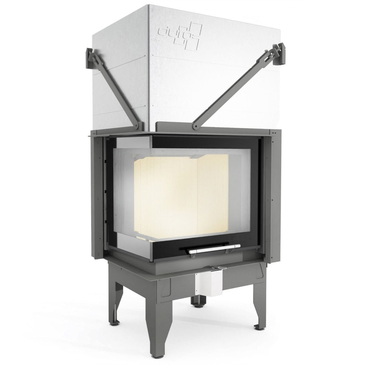 Камінна топка UNIFLAM 660 DURO ліве скло гільйотина