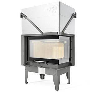 Камінна топка UNIFLAM 760 DURO праве скло гільйотина, фото 1