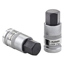Головка 1/2" зі вставкою Hex 12 мм