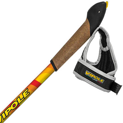 Дитячі палиці для скандинавської ходьби Vipole S2038 Vario Kids (Yellow), 64-105 см, фото 3