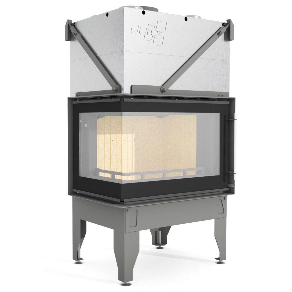 Камінна топка UNIFLAM 760 DURO ліве скло