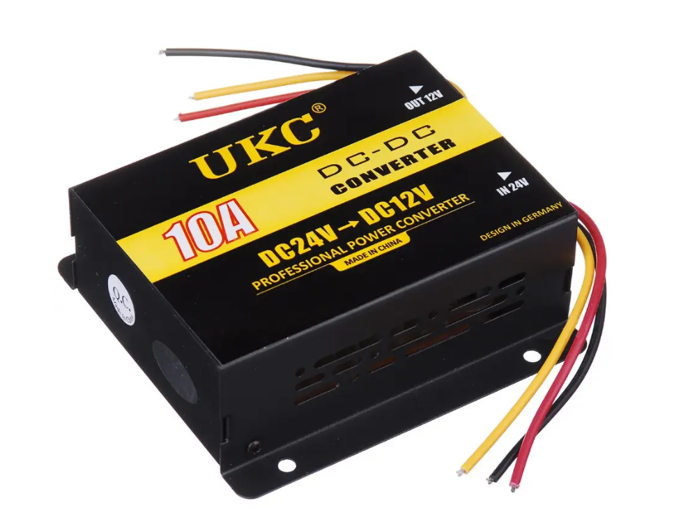 Перетворювач напруги інвертор UKC DC / DC 24v-12v 10A