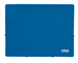 Папка на гумці А4 BM.3911-02 JOBMAX синя (24/120)