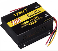 Перетворювач напруги інвертор UKC DC / DC 24v-12v 20A