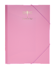 Папка на гумці А4 BM.3954-10 PASTEL рожева (20/120)