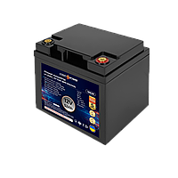 Акумулятор LP LiFePO4 12 V — 52 Ah (BMS 80A/40А) пластик