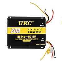 Перетворювач напруги інвертор UKC DC / DC 24v-12v 30A